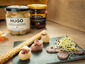 Tapas apéro oignons farcis